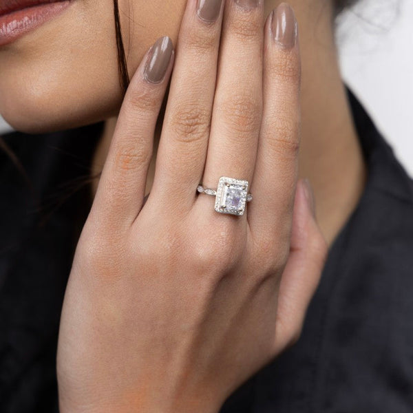 Classic Radiance Emerald-Cut Ring