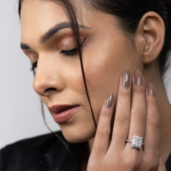 Classic Radiance Emerald-Cut Ring