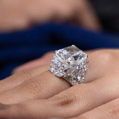 Regal Majesty Diamond Cluster Ring