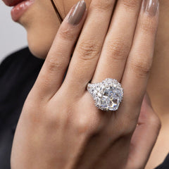 Regal Majesty Diamond Cluster Ring