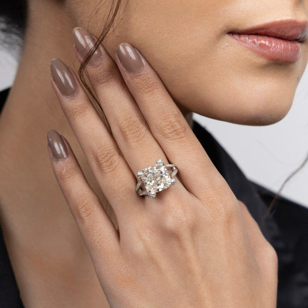 Celestial Cluster Diamond Ring