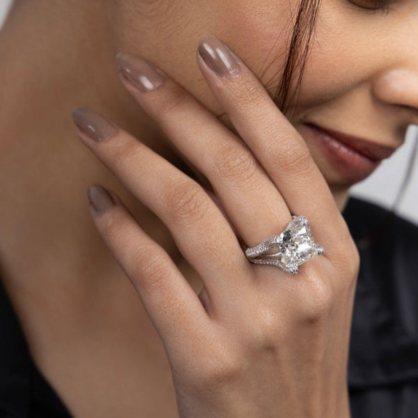 Celestial Cluster Diamond Ring
