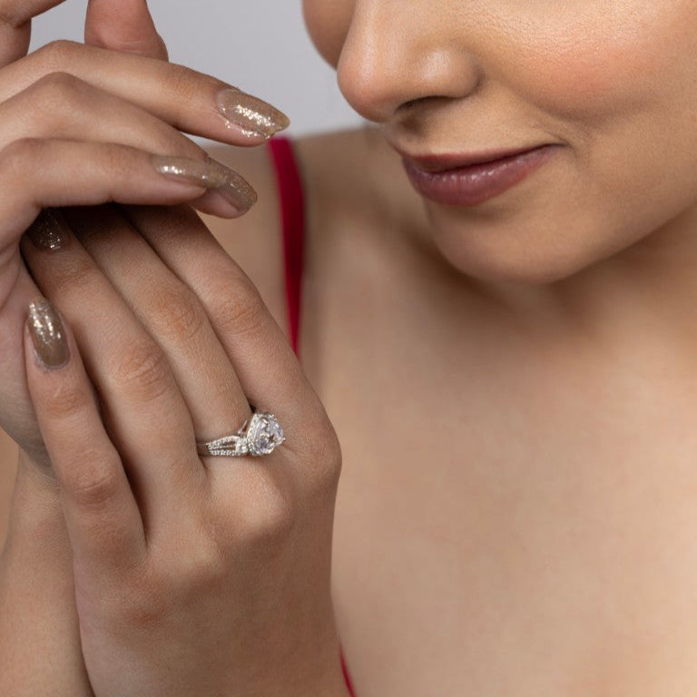 Eternal Spark Bridal Ring Set
