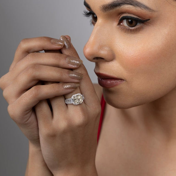 Radiant Emerald-Cut Solitaire Ring
