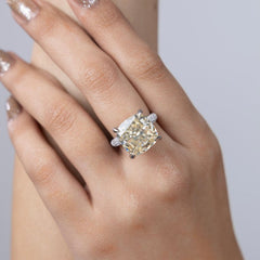 Royal Radiance Cushion-Cut Ring