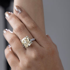 Royal Radiance Cushion-Cut Ring