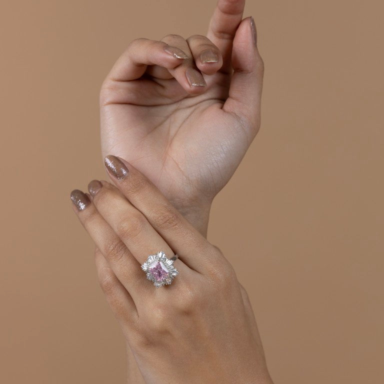 Aurora Blush Radiance Ring