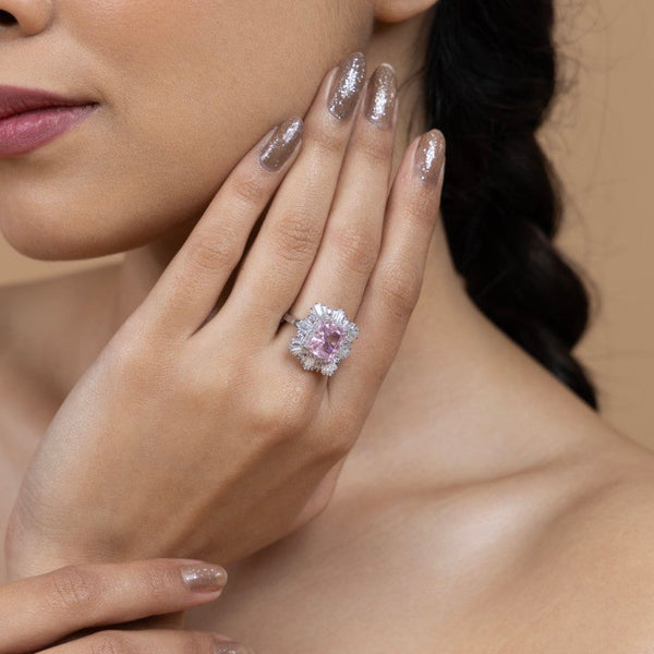 Aurora Blush Radiance Ring