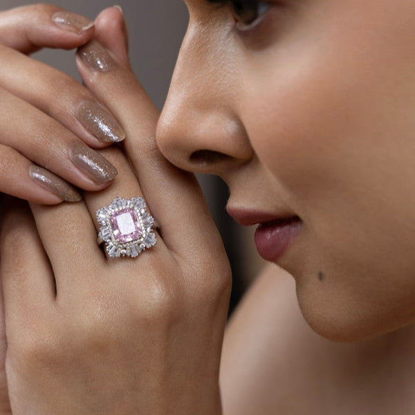Aurora Blush Radiance Ring