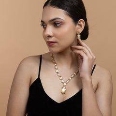 Geometric Elegance Sterling Silver Pendant Set