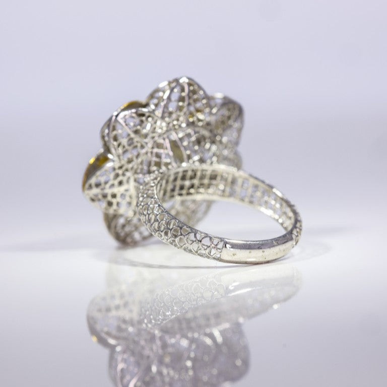 Golden Bloom Ring