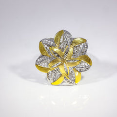 Golden Bloom Ring