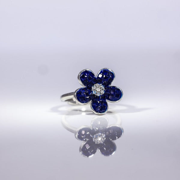 Sapphire Bloom Ring
