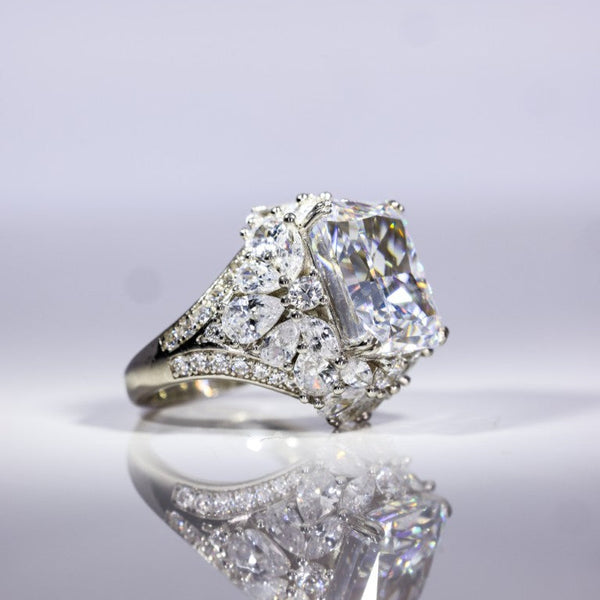 Regal Majesty Diamond Cluster Ring