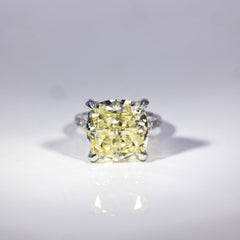 Royal Radiance Cushion-Cut Ring
