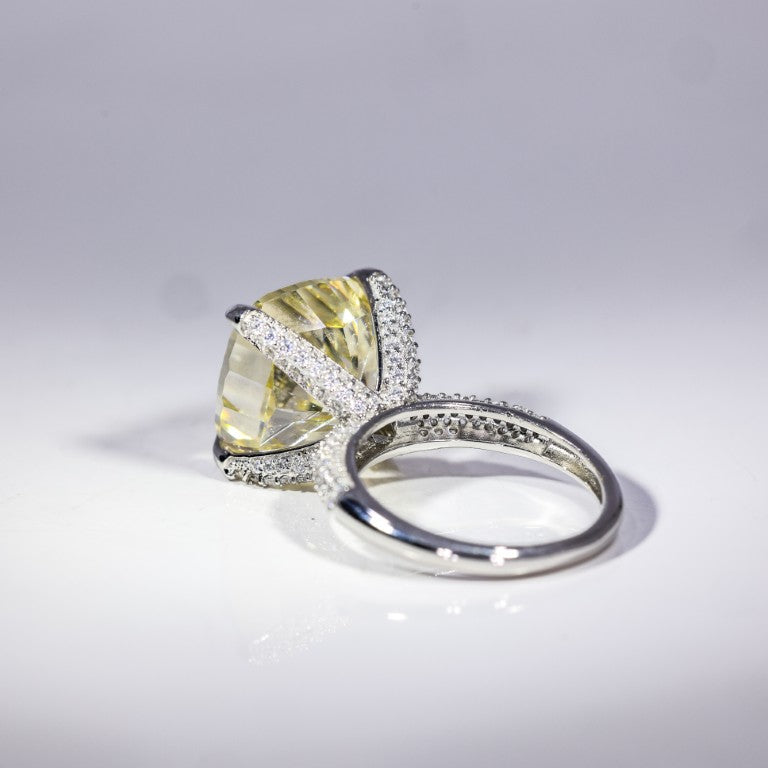 Royal Radiance Cushion-Cut Ring