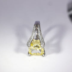 Starburst Yellow Diamond Ring