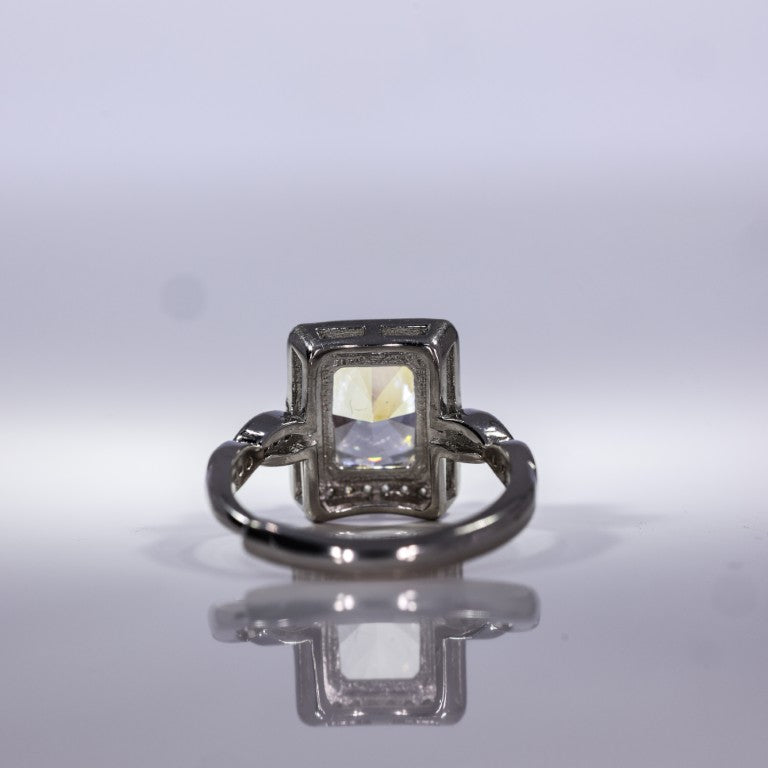 Classic Radiance Emerald-Cut Ring