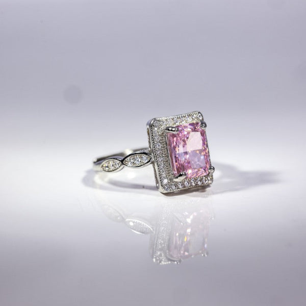 Rosette Bliss Halo Ring