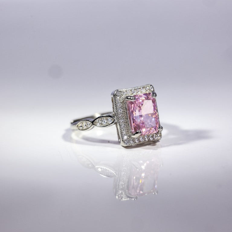 Rosette Bliss Halo Ring