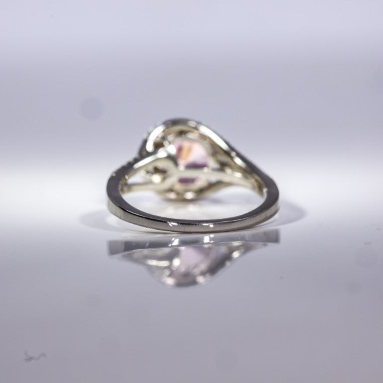 Aurora Radiance Solitaire Ring