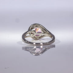 Aurora Radiance Solitaire Ring